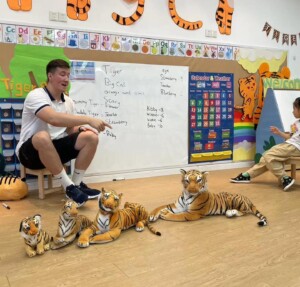 teacher at a Chinese kindergarten