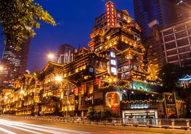 Ancient quarter of Chongqing