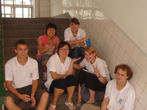 teaching english in china with other foreigners